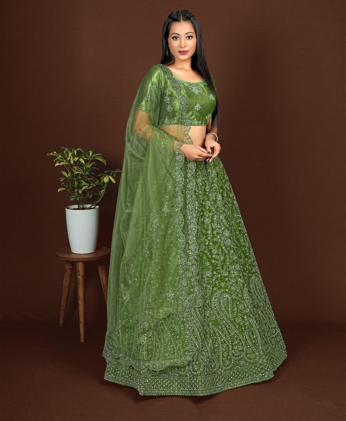 Lehenga green