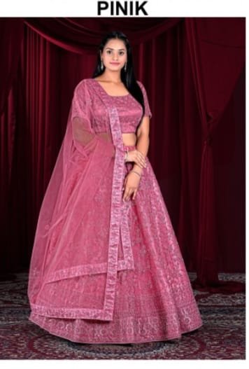 Lehenga light pink