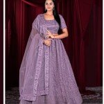 lehenga light purple