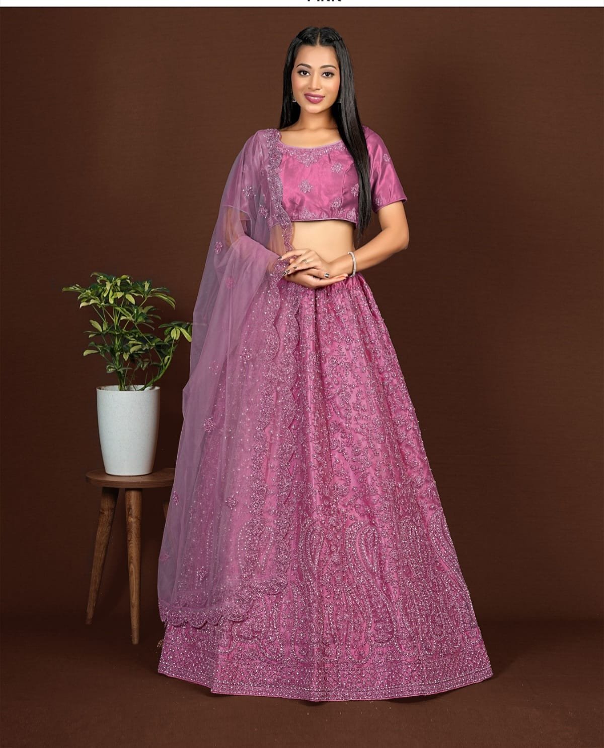 Lehenga pink